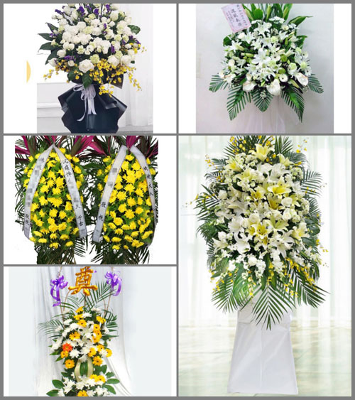 湖南长沙浏阳市蕉溪乡白事花篮预定